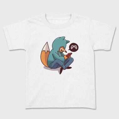 Fox Gamer Vibes, Tricou Copii