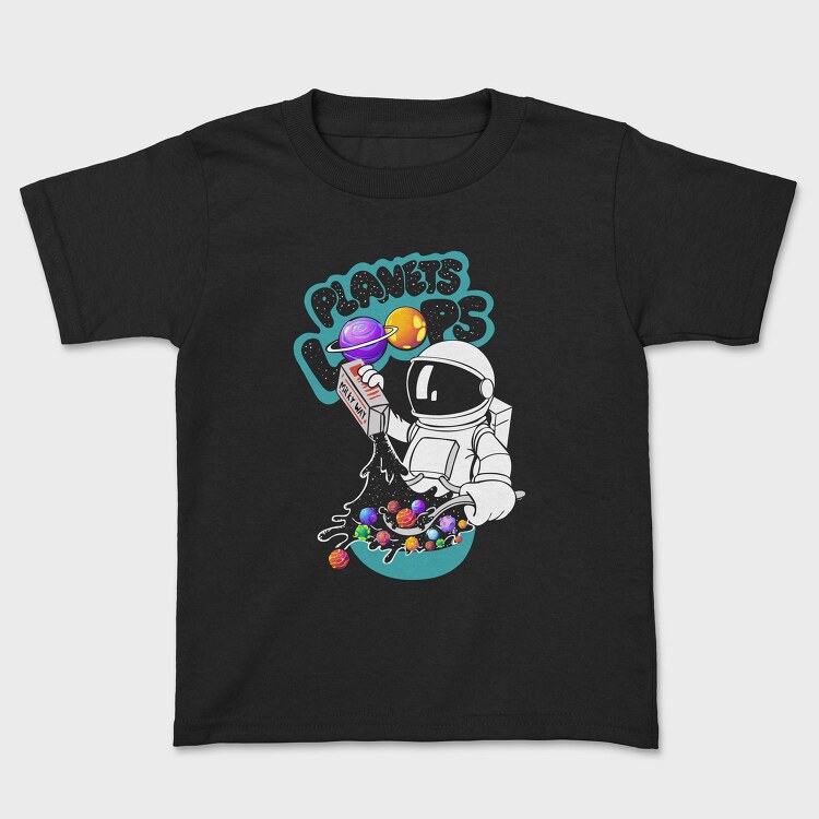 Space Galaxy Astronaut, Tricou Copii