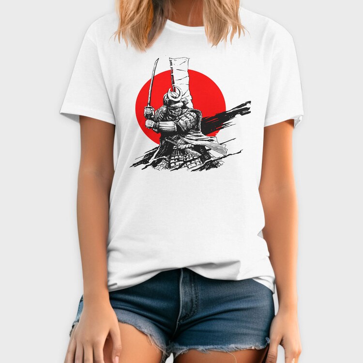 Samurai Warrior Strike, Tricou Barbati (Unisex)