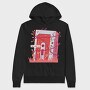 Vintage Garden Escape, Hanorac Oversize Barbati (Unisex)