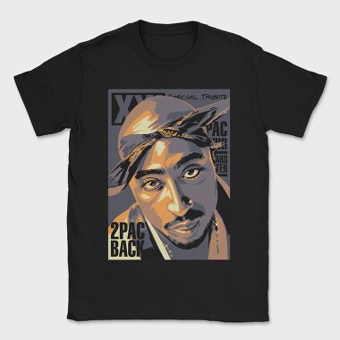 2Pac Tribute, Tricou Barbati (Unisex)