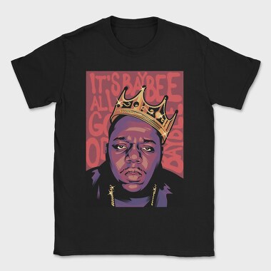 Biggie Crown Baby, Tricou Barbati (Unisex)