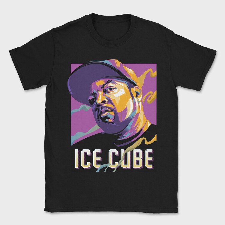 Ice Cube Icon, Tricou Barbati (Unisex)