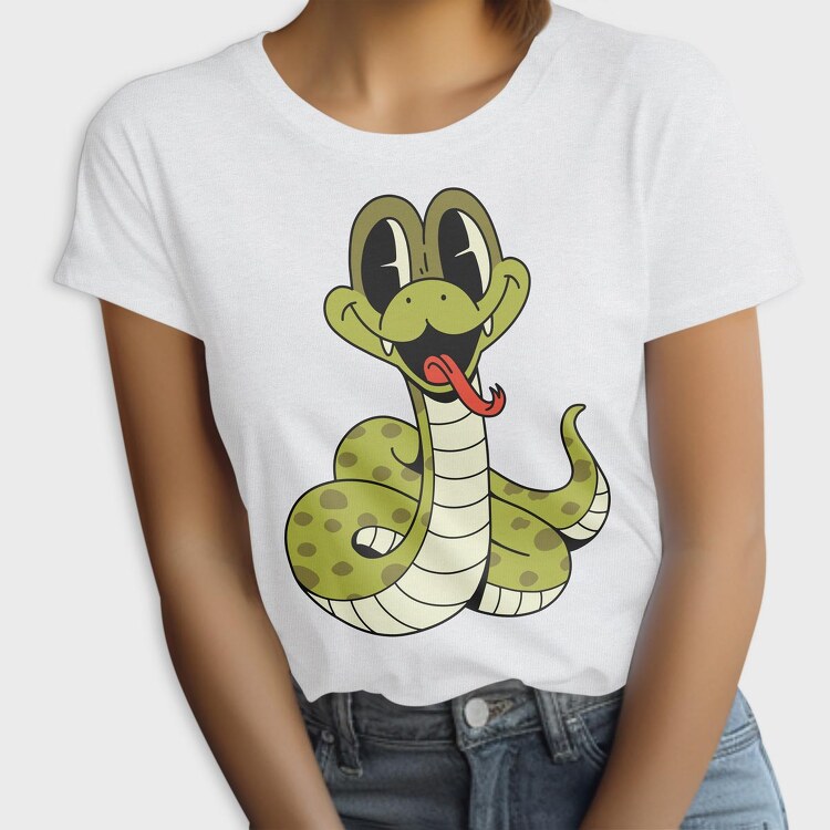 Snake Cute, Tricou Femei