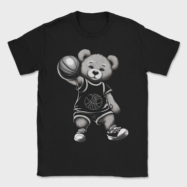 Basketball Bear, Tricou Barbati (Unisex)