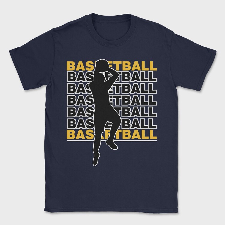 Basketball Slam Dunk, Tricou Barbati (Unisex)