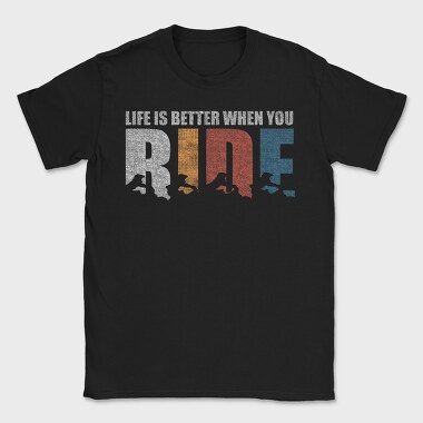 Betterride, Tricou Barbati (Unisex)