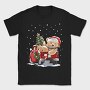 Christmas Bear Truck, Tricou Barbati (Unisex)