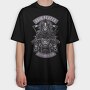 Grim Reaper Club 1, Tricou Oversize Barbati (Unisex)