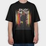 Hiking Adventure Trip, Tricou Oversize Barbati (Unisex)