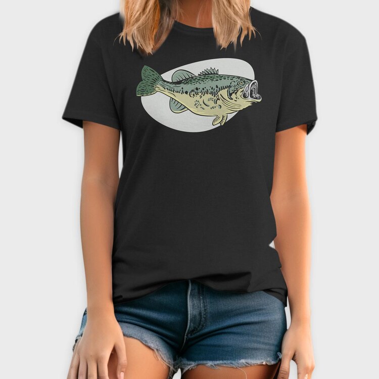 Bass Fish, Tricou Barbati (Unisex)