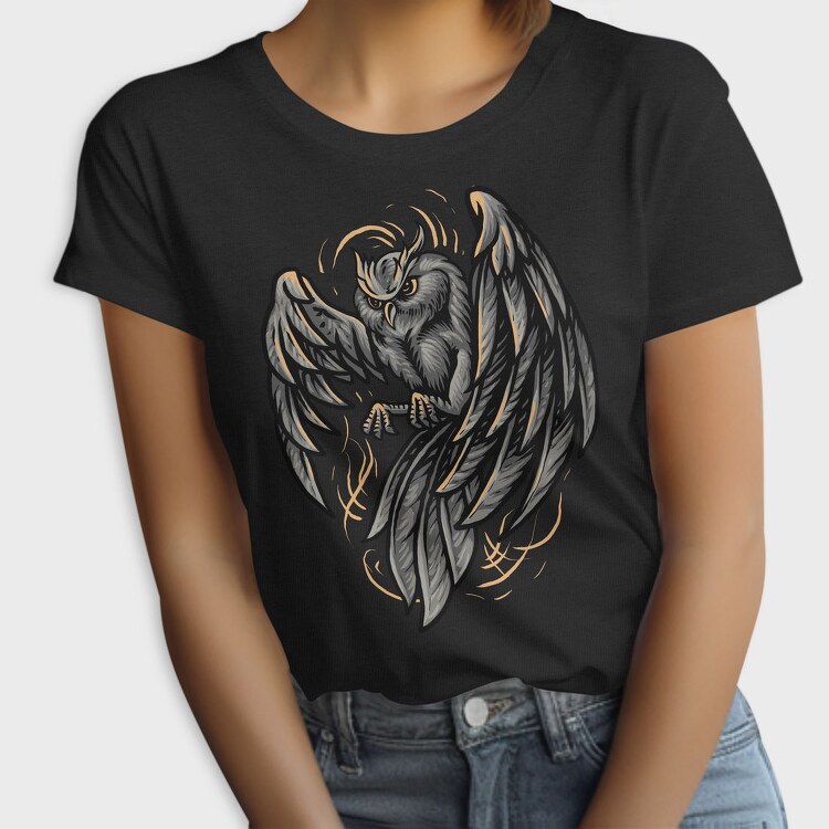 Stormy Owl Flight, Tricou Femei