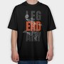 Lie Endary, Tricou Oversize Barbati (Unisex)