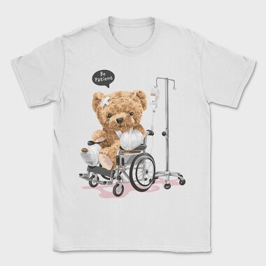 Bandaged Teddy Care, Tricou Barbati (Unisex)