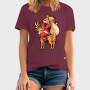 Santa Reindeer Hug, Tricou Barbati (Unisex)