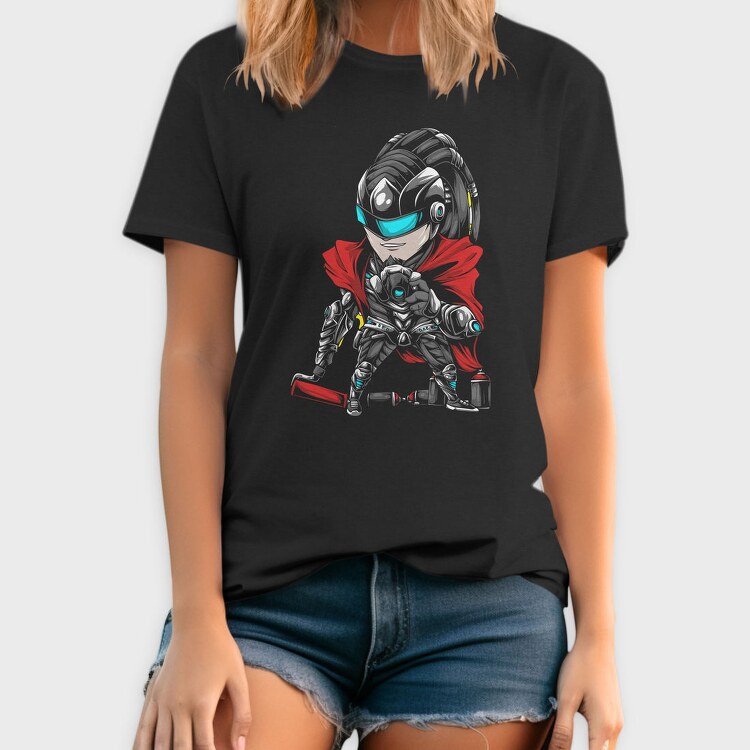 Cyberpunk Hero, Tricou Barbati (Unisex)