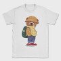 Bear Backpacker Cash, Tricou Barbati (Unisex)