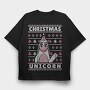 Uglysweatter Unicorn, Tricou Oversize Barbati (Unisex)