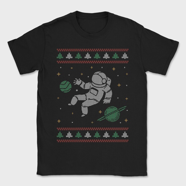 Ugly Sweater Space, Tricou Barbati (Unisex)
