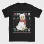 Ugly Sweater Llama, Tricou Barbati (Unisex)