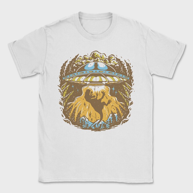 Ufo Dinosaurs, Tricou Barbati (Unisex)