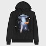 Ufo Cats, Hanorac Oversize Barbati (Unisex)