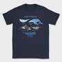 Types of Whales, Tricou Barbati (Unisex)