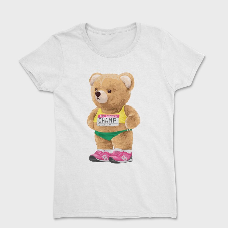 Teddy Champ Motivation, Tricou Femei