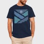 Geometric Mountains, Tricou Barbati (Unisex)