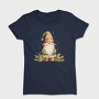 Christmas Gnome Watercolor, Tricou Femei