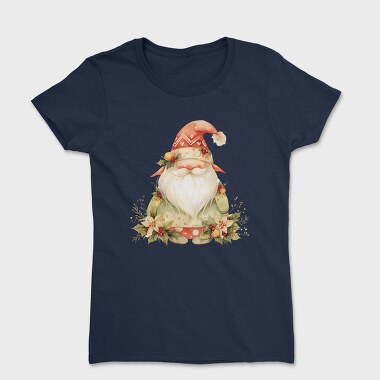 Christmas Gnome Wreath, Tricou Femei