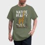 Nature Beauty Giraffe, Tricou Barbati (Unisex)