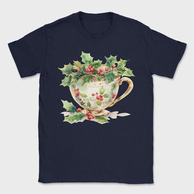 Christmas Holly Cup, Tricou Barbati (Unisex)