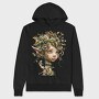 Christmas Holly Garden, Hanorac Oversize Barbati (Unisex)