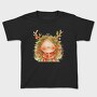 Christmas Holly Reindeer Girl, Tricou Copii