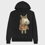 Christmas Horse Sweater, Hanorac Oversize Barbati (Unisex)
