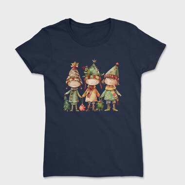 Christmas Kids Christmas Tree, Tricou Femei