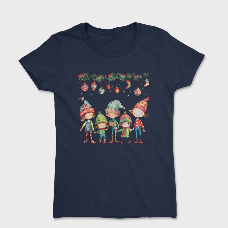 Christmas Kids Christmas, Tricou Femei