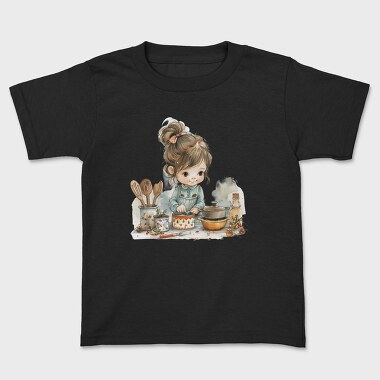 Christmas Kitchen Girl, Tricou Copii