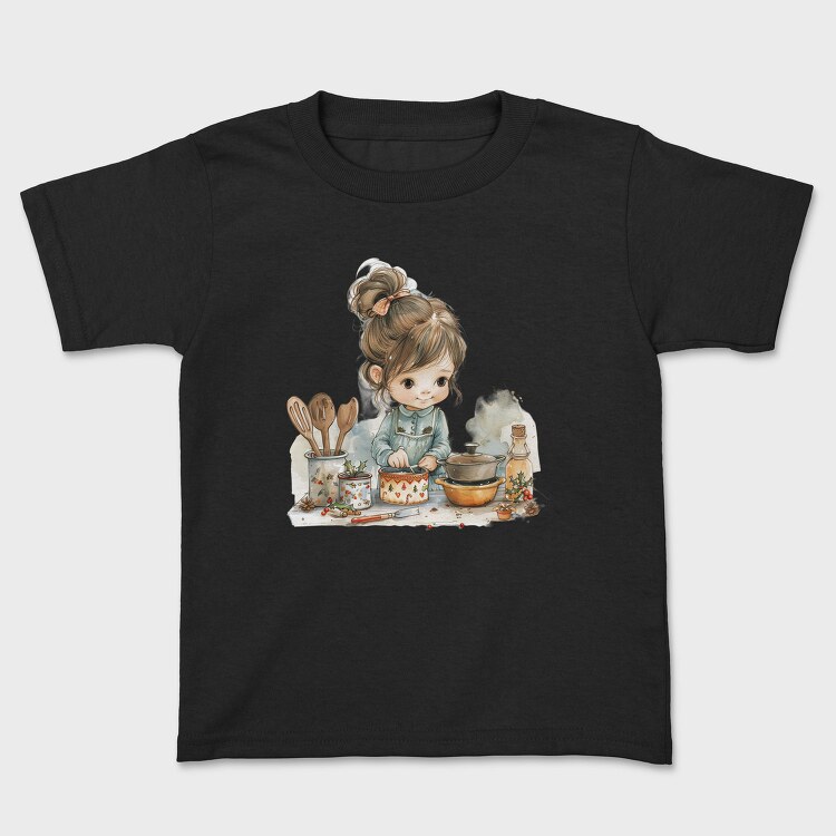 Christmas Kitchen Girl, Tricou Copii