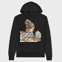 Christmas Kitchen Girl, Hanorac Oversize Barbati (Unisex)
