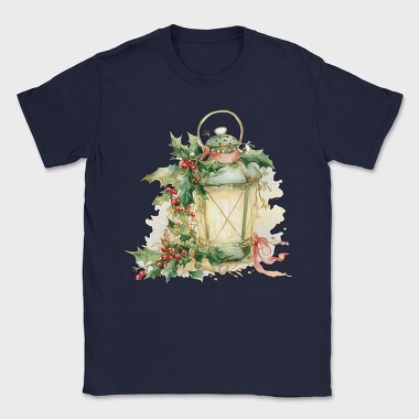 Christmas Lantern Holly, Tricou Barbati (Unisex)
