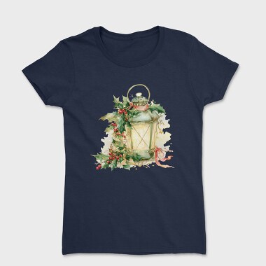 Christmas Lantern Holly, Tricou Femei