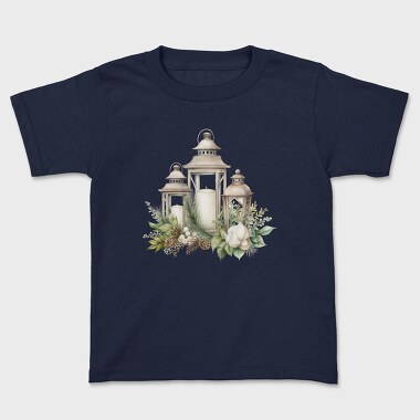Christmas Lanterns Arrangement, Tricou Copii