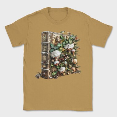 Christmas Mistletoe Mushrooms, Tricou Barbati (Unisex)