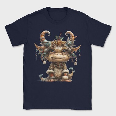 Christmas Monster Horns, Tricou Barbati (Unisex)