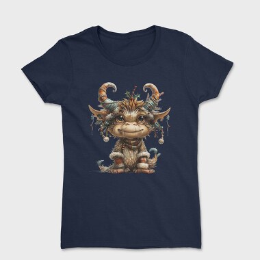 Christmas Monster Horns, Tricou Femei