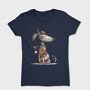 Christmas Mouse Ornament, Tricou Femei