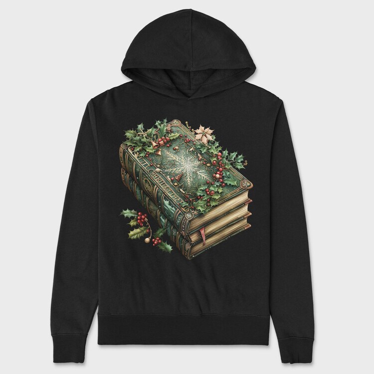Christmas Ornament Book, Hanorac Oversize Barbati (Unisex)