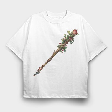 Christmas Ornament Scepter, Tricou Oversize Barbati (Unisex)